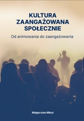 Kultura zaangażowana społecznie - okładka